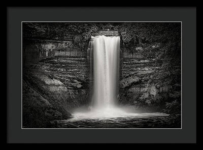 Minnehaha Falls, Minneapolis / Art Photo - Framed Print