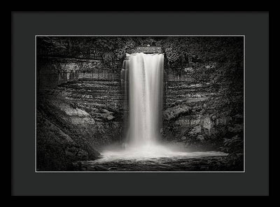 Minnehaha Falls, Minneapolis / Art Photo - Framed Print