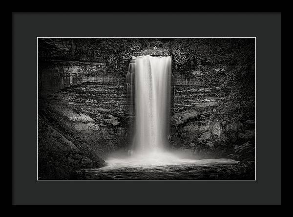 Minnehaha Falls, Minneapolis / Art Photo - Framed Print