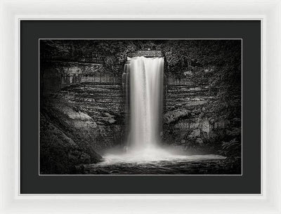 Minnehaha Falls, Minneapolis / Art Photo - Framed Print