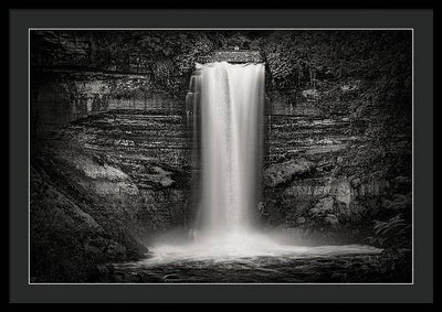 Minnehaha Falls, Minneapolis / Art Photo - Framed Print