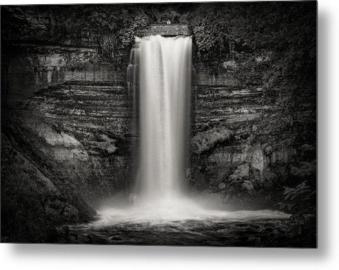 Minnehaha Falls, Minneapolis / Art Photo - Metal Print