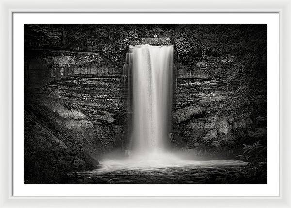 Minnehaha Falls, Minneapolis / Art Photo - Framed Print