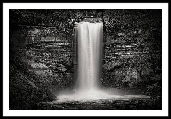 Minnehaha Falls, Minneapolis / Art Photo - Framed Print