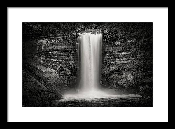 Minnehaha Falls, Minneapolis / Art Photo - Framed Print