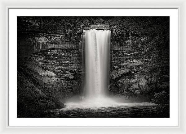 Minnehaha Falls, Minneapolis / Art Photo - Framed Print