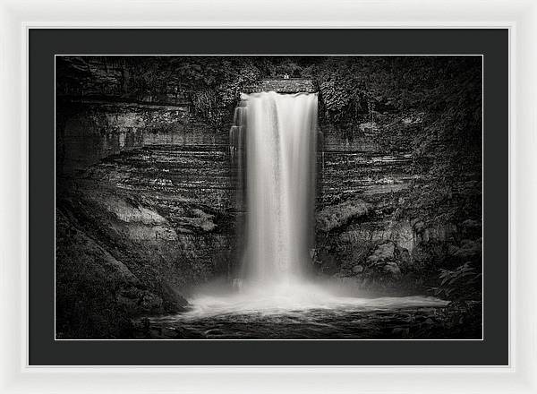 Minnehaha Falls, Minneapolis / Art Photo - Framed Print