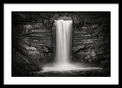 Minnehaha Falls, Minneapolis / Art Photo - Framed Print