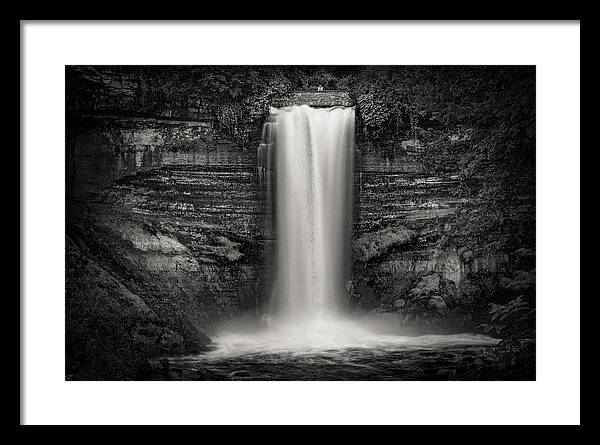 Minnehaha Falls, Minneapolis / Art Photo - Framed Print