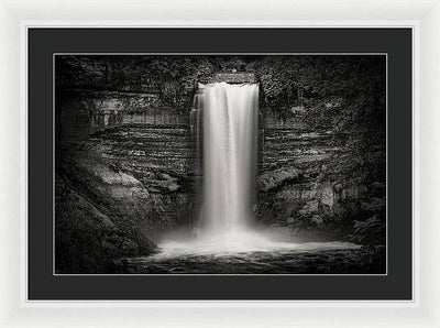 Minnehaha Falls, Minneapolis / Art Photo - Framed Print