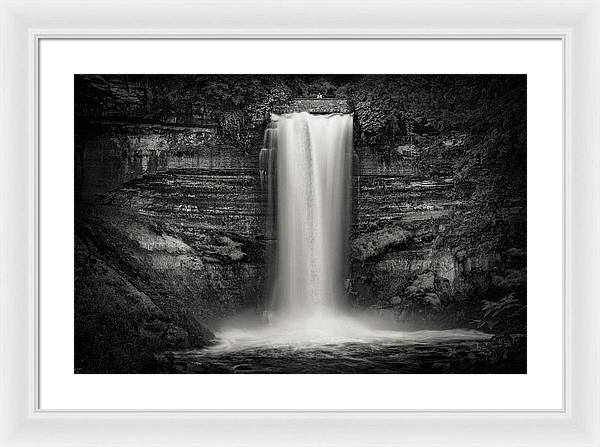 Minnehaha Falls, Minneapolis / Art Photo - Framed Print