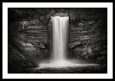 Minnehaha Falls, Minneapolis / Art Photo - Framed Print