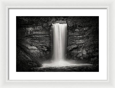 Minnehaha Falls, Minneapolis / Art Photo - Framed Print