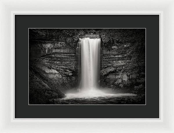 Minnehaha Falls, Minneapolis / Art Photo - Framed Print