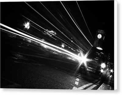 Monochromatic, London / Art Photo - Canvas Print