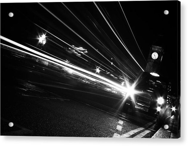 Monochromatic, London / Art Photo - Acrylic Print