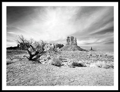 Monument Valley, Arizona / Art Photo - Framed Print