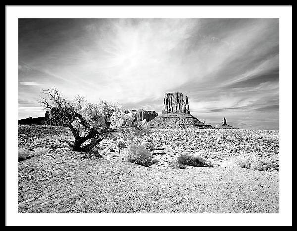 Monument Valley, Arizona / Art Photo - Framed Print