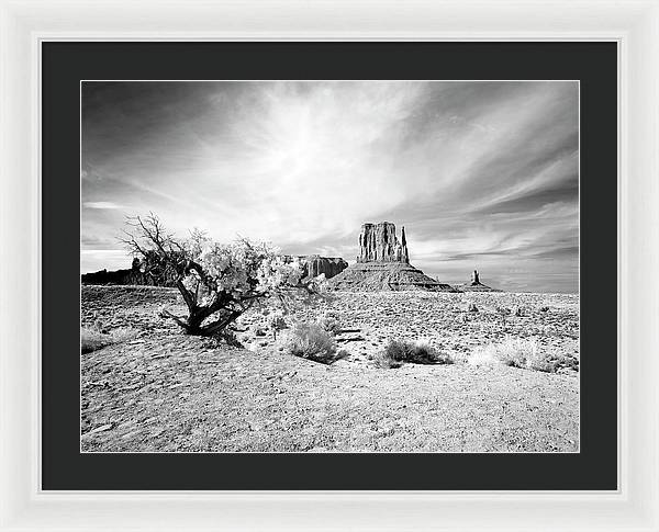 Monument Valley, Arizona / Art Photo - Framed Print