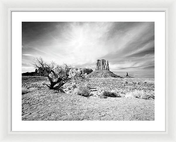 Monument Valley, Arizona / Art Photo - Framed Print