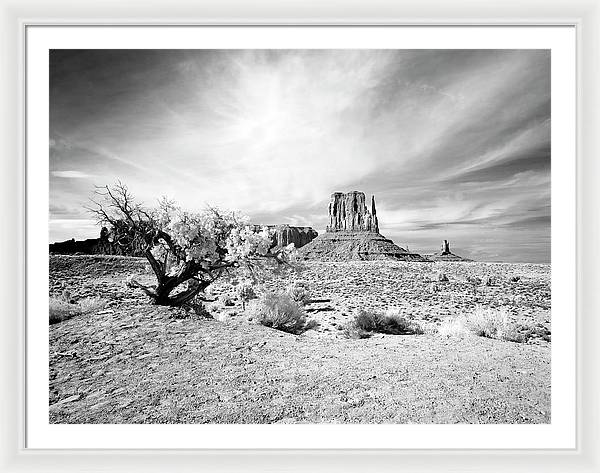 Monument Valley, Arizona / Art Photo - Framed Print