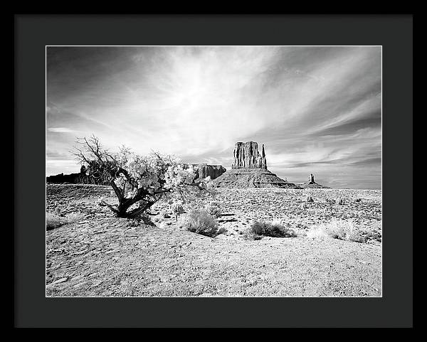 Monument Valley, Arizona / Art Photo - Framed Print