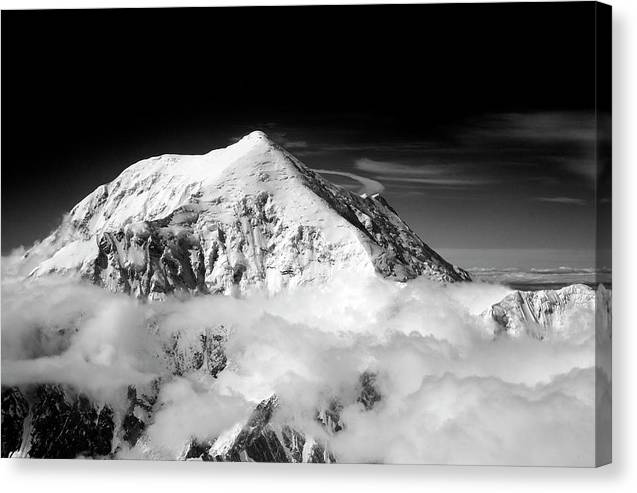 Mount Foraker, Denali National Park, Alaska / Art Photo - Canvas Print