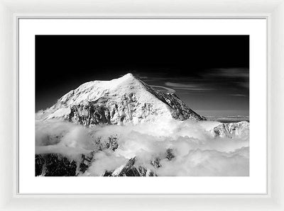 Mount Foraker, Denali National Park, Alaska / Art Photo - Framed Print