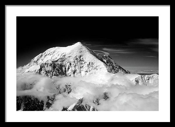 Mount Foraker, Denali National Park, Alaska / Art Photo - Framed Print