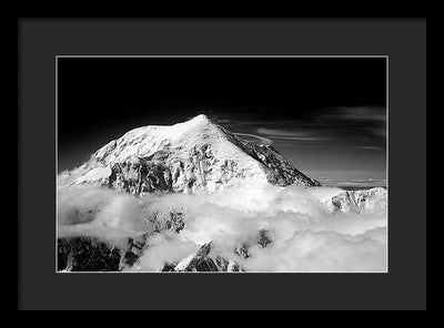 Mount Foraker, Denali National Park, Alaska / Art Photo - Framed Print