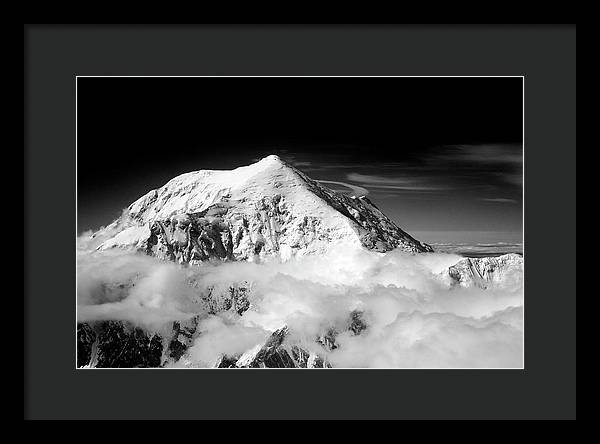 Mount Foraker, Denali National Park, Alaska / Art Photo - Framed Print