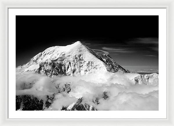 Mount Foraker, Denali National Park, Alaska / Art Photo - Framed Print