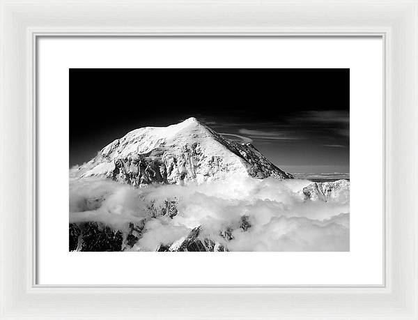 Mount Foraker, Denali National Park, Alaska / Art Photo - Framed Print