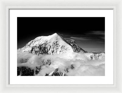 Mount Foraker, Denali National Park, Alaska / Art Photo - Framed Print