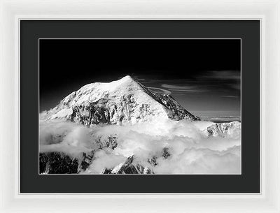 Mount Foraker, Denali National Park, Alaska / Art Photo - Framed Print