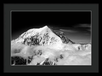 Mount Foraker, Denali National Park, Alaska / Art Photo - Framed Print