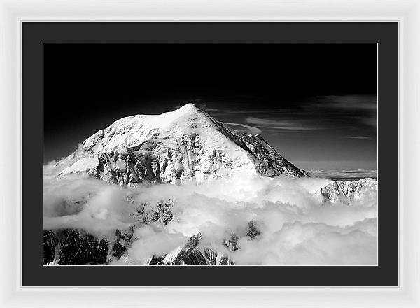 Mount Foraker, Denali National Park, Alaska / Art Photo - Framed Print