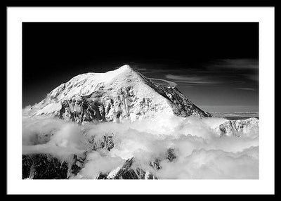 Mount Foraker, Denali National Park, Alaska / Art Photo - Framed Print