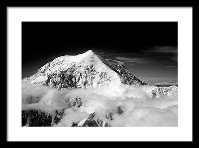 Mount Foraker, Denali National Park, Alaska / Art Photo - Framed Print