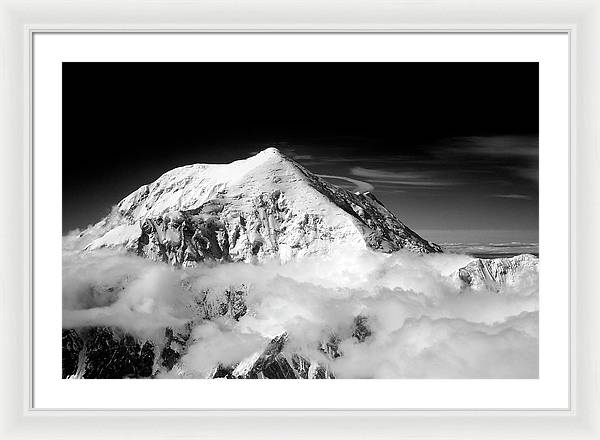 Mount Foraker, Denali National Park, Alaska / Art Photo - Framed Print