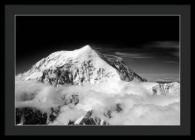 Mount Foraker, Denali National Park, Alaska / Art Photo - Framed Print