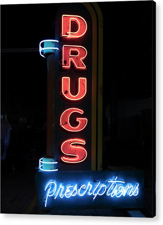 Neon Sign,  American Sign Museum , Cincinnati, Ohio / Art Photo - Acrylic Print