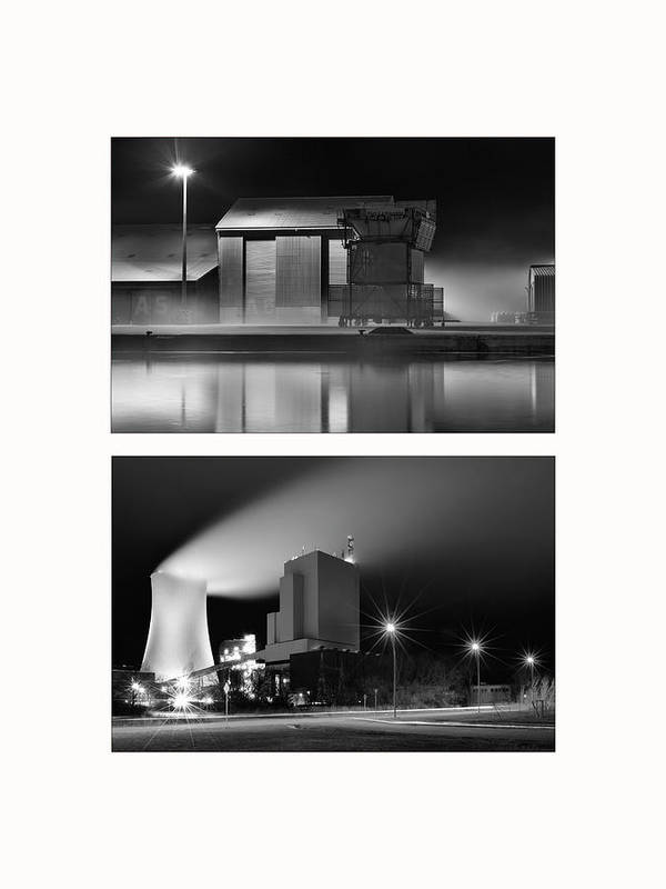 Nocturne - diptych / Art Photo - Art Print