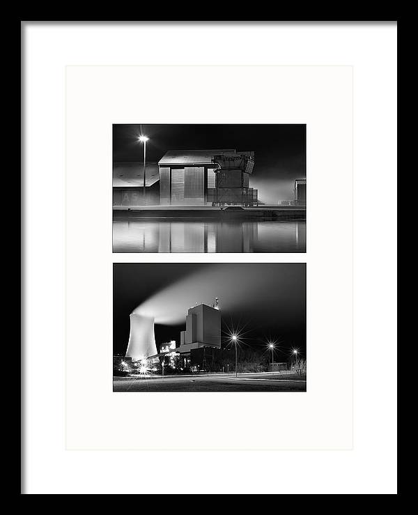 Nocturne - diptych / Art Photo - Framed Print