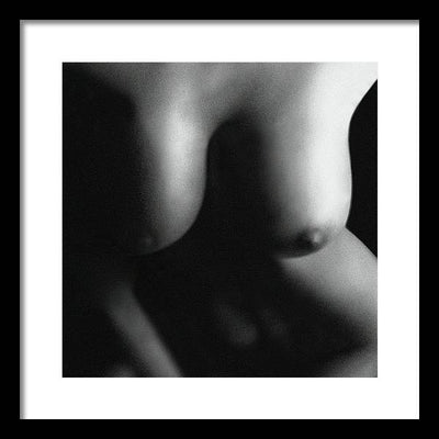 Nude Study #1 / Art Photo - Framed Print