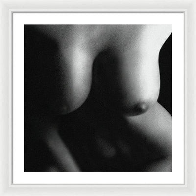 Nude Study #1 / Art Photo - Framed Print