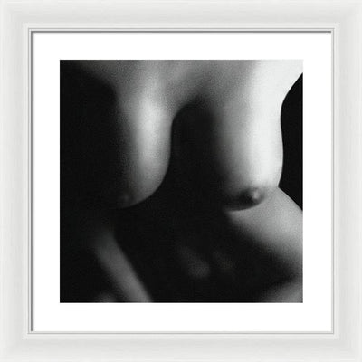 Nude Study #1 / Art Photo - Framed Print