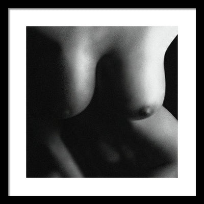 Nude Study #1 / Art Photo - Framed Print