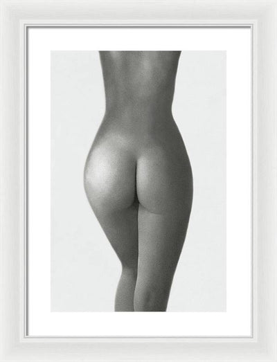 Nude Study #10 / Art Photo - Framed Print