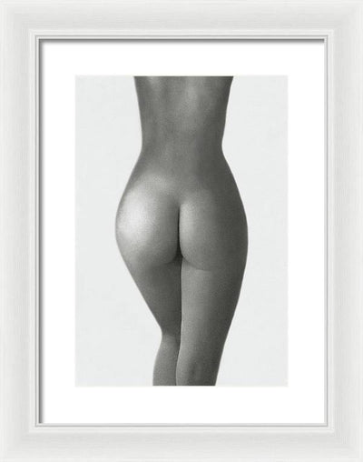 Nude Study #10 / Art Photo - Framed Print